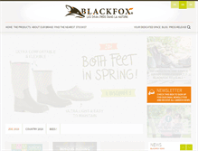 Tablet Screenshot of blackfox-group.com